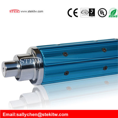 STEKI 2024 Air Shaft Roll Slitter Machine with NICKEL Coatings and Flexible Structure