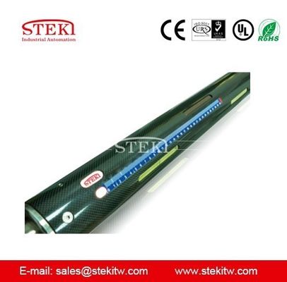 Black Oxide Coated STEKI 2024 3&quot; Sliding Type Air Shafts Aluminium Body 30mm Square Ends L1 1600mm L3 1920