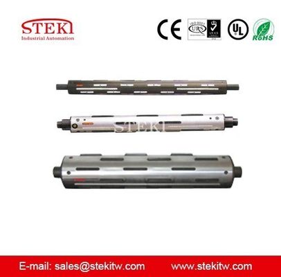 Black Oxide Coated STEKI 2024 3&quot; Sliding Type Air Shafts Aluminium Body 30mm Square Ends L1 1600mm L3 1920