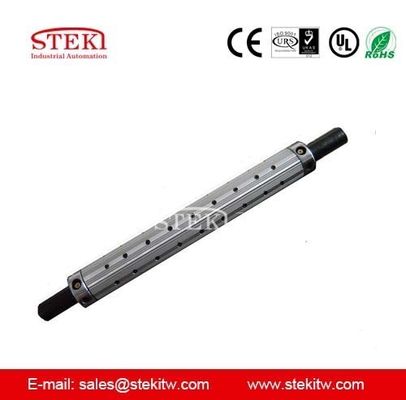 Black Oxide Coated STEKI 2024 3&quot; Sliding Type Air Shafts Aluminium Body 30mm Square Ends L1 1600mm L3 1920