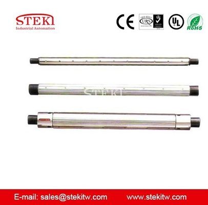 Black Oxide Coated STEKI 2024 3&quot; Sliding Type Air Shafts Aluminium Body 30mm Square Ends L1 1600mm L3 1920