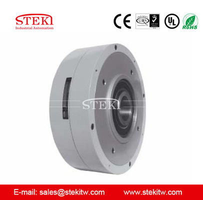 24v DC Magnetic Powder Brake Hollow Shaft Design for Tension Control Applications