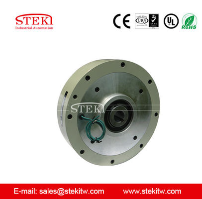 24v DC Magnetic Powder Brake Hollow Shaft Design for Tension Control Applications